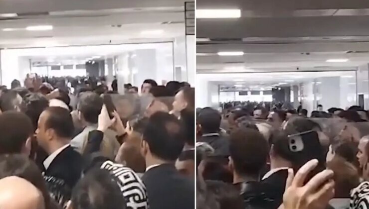 İmamoğlu’na büyük destek! Adliye koridorları "Hak, hukuk, adalet" sloganlarıyla inledi