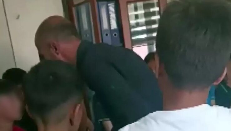 Müdür, öğrencilere ağzına geleni sayıp tekme tokat dövdü
