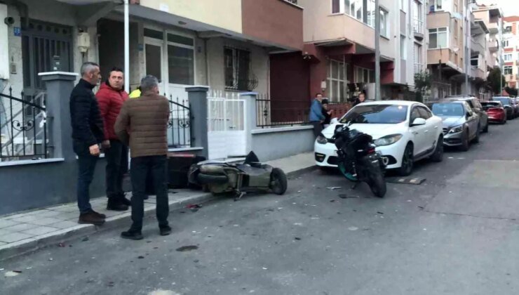 Tekirdağ’da Motosiklet Kazası: Yaralı Genç Hastaneye Kaldırıldı