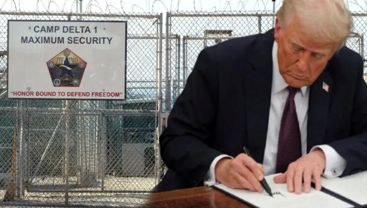 Trump’ın imzaladığı ilk yasa yürürlüğe girdi: Guantanamo’da 30 bin kişilik kaçak göçmen tesisi