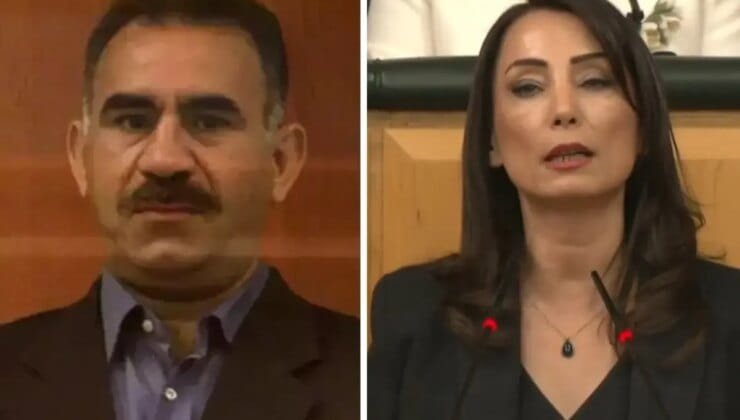 Tülay Hatimoğulları, Meclis’te teröristbaşı Öcalan’ın mesajını paylaştı