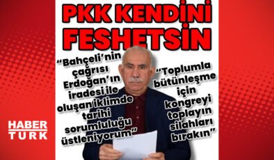 Abdullah Öcalan, terör örgütü PKK’ya “Silahları bırakın” çağrısı yaptı