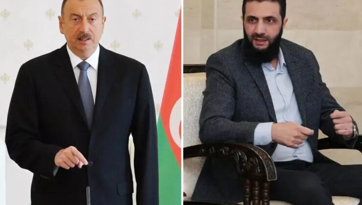 Aliyev’den Suriye Cumhurbaşkanı Şara’ya sürpriz çağrı: Hazırız