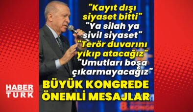 Cumhurbaşkanı Erdoğan’dan açıklamalar