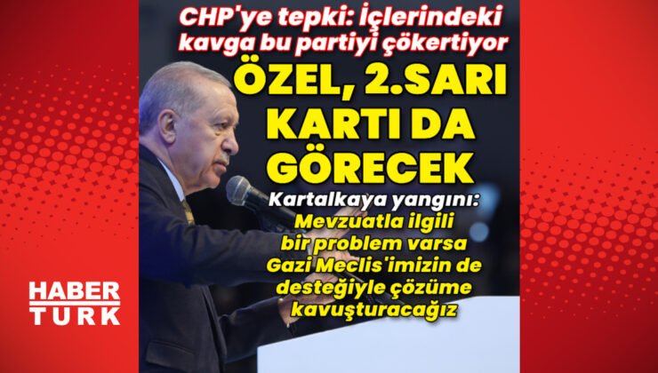Cumhurbaşkanı Erdoğan’dan açıklamalar
