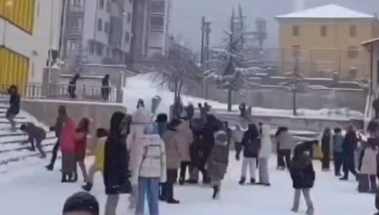 ‘Kar topu savaşı’ anonsu
