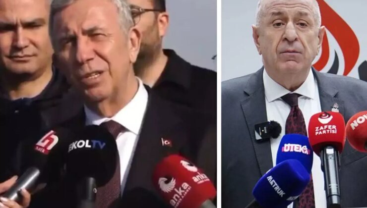 Mansur Yavaş Silivri’de Ümit Özdağ’ı ziyaret etti