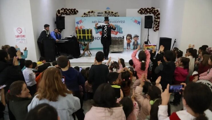 Melikgazi Belediyesi Çocuklar için Etkinlikler Düzenledi