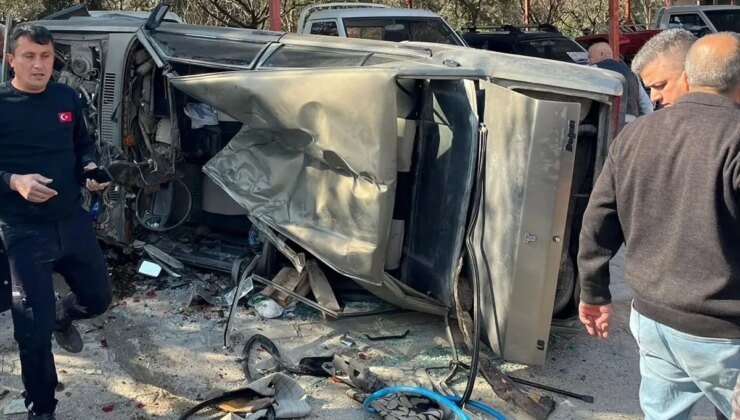 Mersin’de Trafik Kazası: 1 Ölü, 1 Yaralı