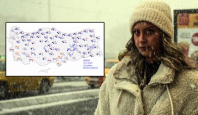 Meteoroloji’den kritik uyarı! İstanbul ve 13 kent için kar alarmı! Bembeyaz cumartesi!