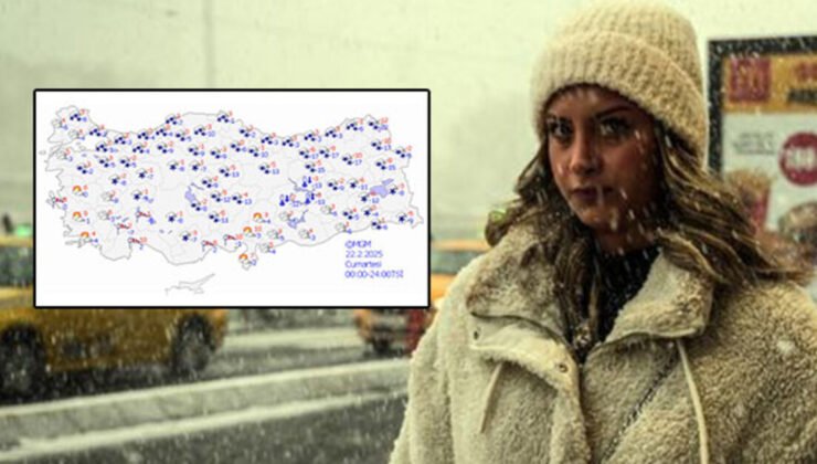 Meteoroloji’den kritik uyarı! İstanbul ve 13 kent için kar alarmı! Bembeyaz cumartesi!