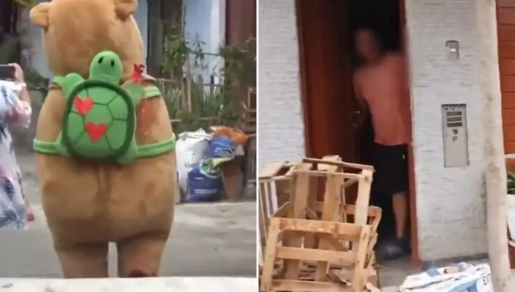 Sevgilisinin hediye gönderdiğini sandı, gerçek bambaşka çıktı