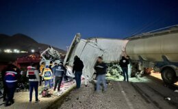 Silifke’de Zincirleme Trafik Kazası: 1 Ölü, 4 Yaralı