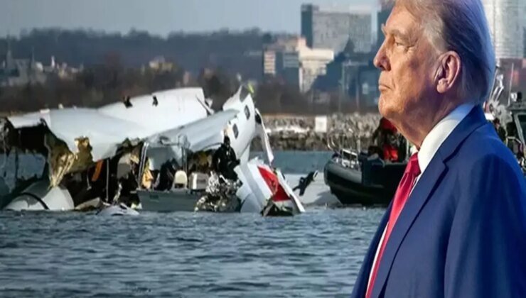 Trump’tan bir garip uçak kazası açıklaması: Yüzmeye gitmemi mi istiyorsunuz?