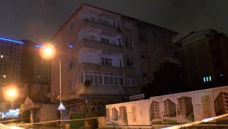 Tuzla’da kolonlarından ses gelen 4 katlı bina tahliye edildi