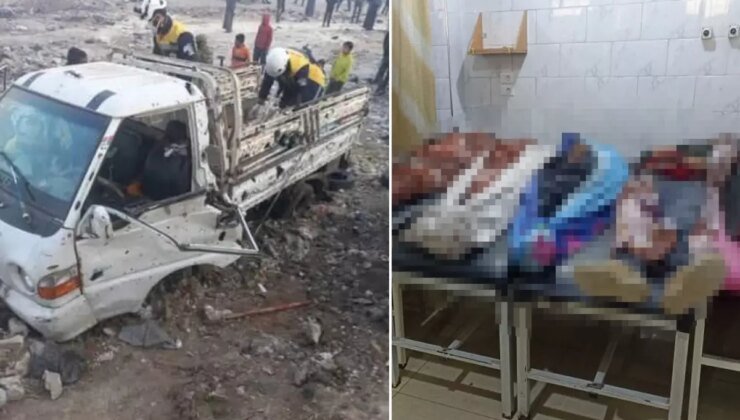 YPG’li teröristlerden Münbiç’te bomba yüklü araçla saldırı