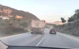 120 km/s hızla otomobil sollayan kamyon sürücüsüne ceza