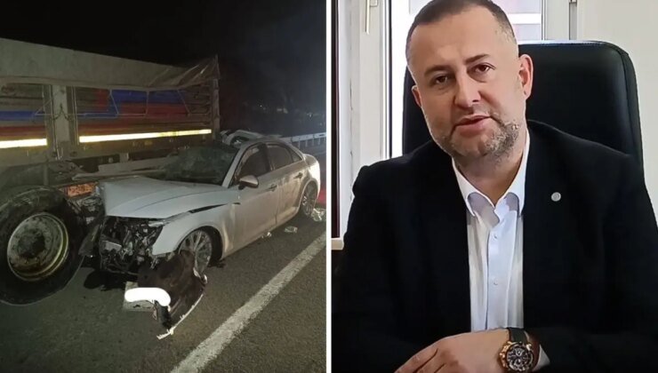 AK Parti ilçe başkanı trafik kazasında hayatını kaybetti