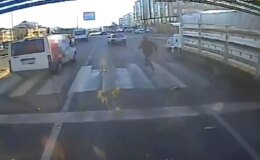Bingöl’de Zincirleme Trafik Kazası: Sürücüsüz Giden Aracın Peşinden Koştu