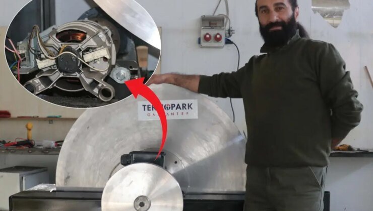 Çamaşır makinesi motorundan yapıldı! 900 TL’lik elektrik faturasını 120 TL’ye indirecek