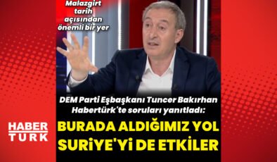 DEM Parti Eş Genel Başkanı Tuncer Bakırhan: Burada aldığımız yol Suriye’yi de etkiler
