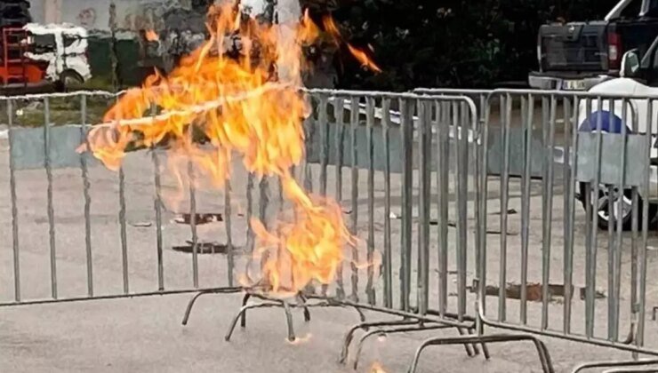 Kocaeli’de yer altından çıkan gaz 6 gündür yanıyor