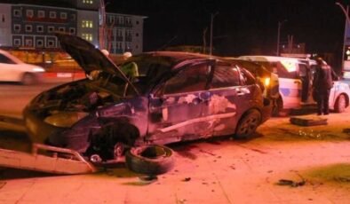 Malatya’da otomobil takla attı: 1 ölü, 1 yaralı