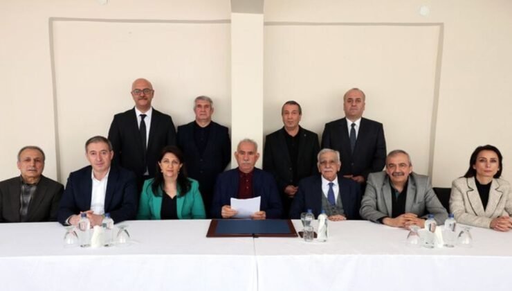 Öcalan’dan DEM’li vekillere mesaj: Barış üzerine söz kurun, barışı sahiplenin