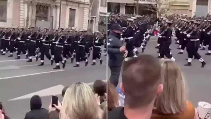 Yunan askerlerinin tepki çeken Türkiye sloganlarına MSB kayıtsız kalamadı