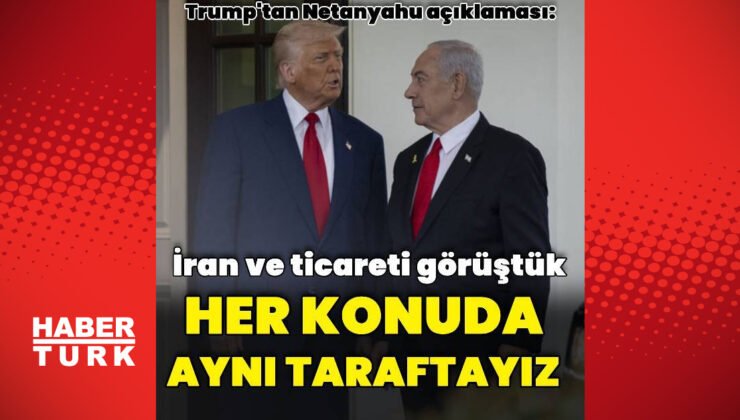 ABD Başkanı Trump: Netanyahu ile görüştük