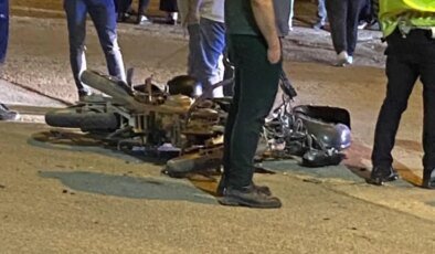 Adıyaman’da Motosiklet ile Otomobil Çarpıştı: 1 Yaralı