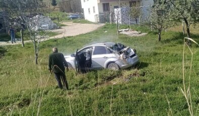 Adıyaman’da Otomobil Takla Attı: 1 Yaralı