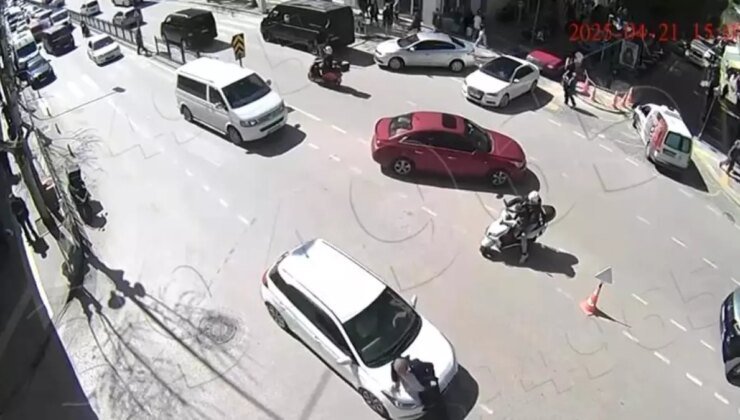 Amasya’da Yaya Geçidini Kullanmayarak Kavşağı Geçmeye Çalışan Esnafa Otomobil Çarptı