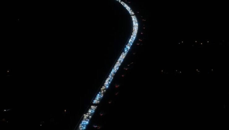 Anadolu Otoyolu’nda bayram dönüşü yoğunluğu