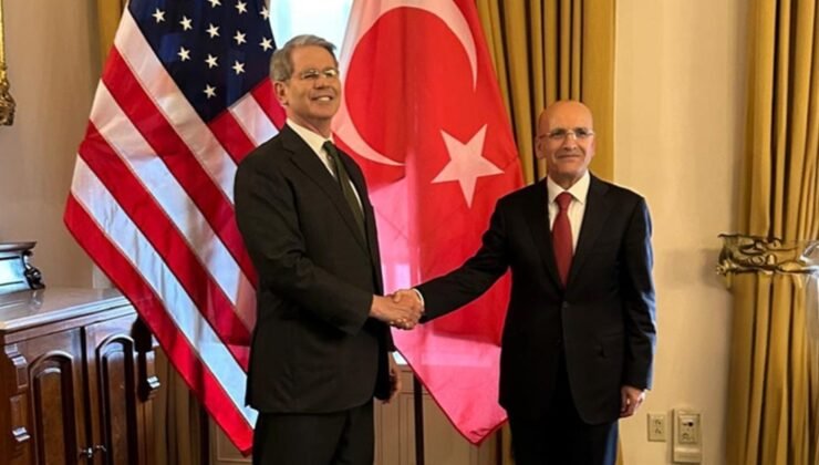 Bakan Şimşek, ABD’li mevkidaşı Bessent ile görüştü