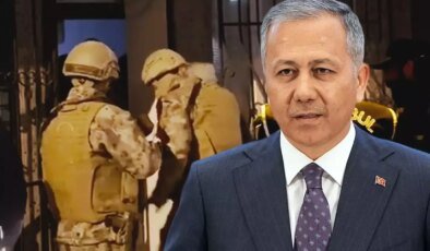 Bakan Yerlikaya: 6 suç örgütü üyesi 158 kişi yakalandı