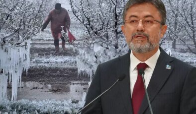 Bakan Yumaklı’dan zirai don açıklaması: ‘Mahvolduk’ demek sorumsuzca bir tutum