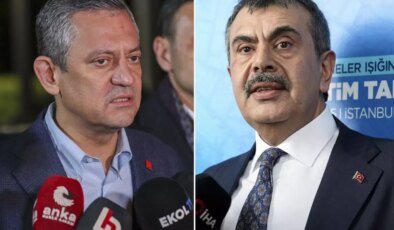 Bakan Yusuf Tekin: Özgür Özel benim gözümde karakter olmaktan çıktı