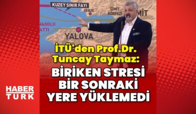 “Biriken stresi bir sonraki yere yüklemedi”