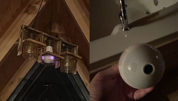 Bungalovdaki gizli kamera! 2 kişi tutuklandı