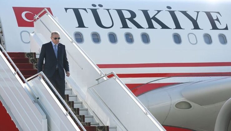 Cumhurbaşkanı Erdoğan İtalya’dan yurda döndü