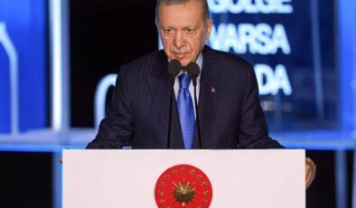 Cumhurbaşkanı Erdoğan: Muhalefet, kendilerine destek vermedi diye sanatçıları fişledi