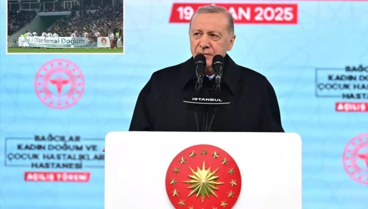 Cumhurbaşkanı Erdoğan: Normal doğumun teşvik edilmesi sizi niçin rahatsız ediyor?
