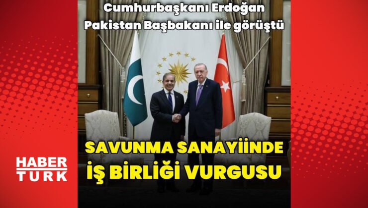 Cumhurbaşkanı Erdoğan Pakistan Başbakanı ile ortak basın toplantısı düzenledi