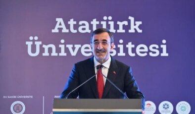 Cumhurbaşkanı Yardımcısı Yılmaz, Kuzeydoğu Anadolu Kariyer Fuarı’nın açılışında konuştu Açıklaması
