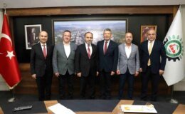 Denizli OSB Başkanı Baltalı, PAÜ Rektörü Güngör’ü ağırladı