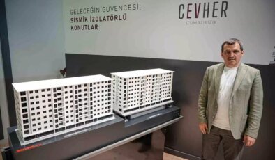 Deprem izolatörleri sayesinde binalar ayakta kalacak