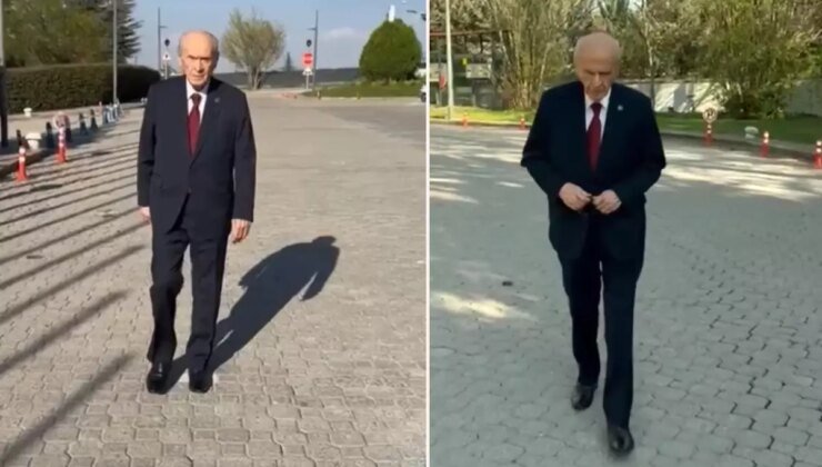 Devlet Bahçeli’den yeni görüntü: Daha yolun yarısı var