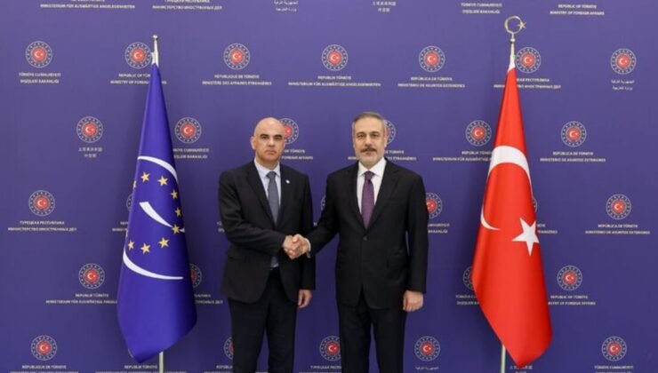 Dışişleri Bakanı Fidan, Avrupa Konseyi Genel Sekreteri Berset ile görüştü