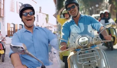 Dünyaca ünlü markanın reklam yüzü olan Beyazıt Öztürk’ten motosikletle özgürlük turu